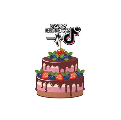 Taarttopper TikTok Happy Birthday