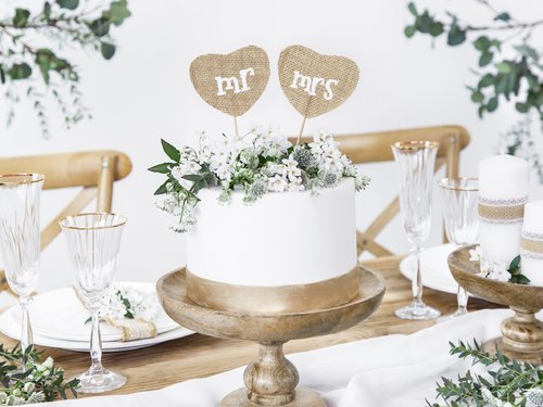 Taarttoppers Mr & Mrs Harten – Jute