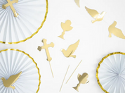 PartyDeco Taart Decoratie Doop / Communie - 6 stuks - T-0735