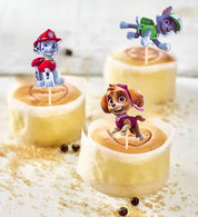 Cupcake Decoratie Paw Patrol Taarttopper 24 stuks - T-0737