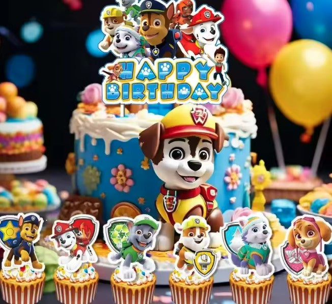 Cupcake - Paw Patrol - 12 stuks - T-0750