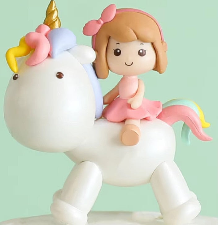 Taarttopper Figuur Unicorn