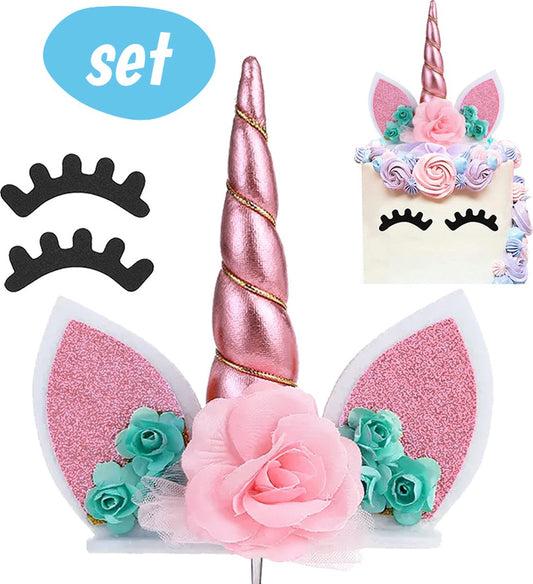 Taarttopper Unicorn Set – Roze