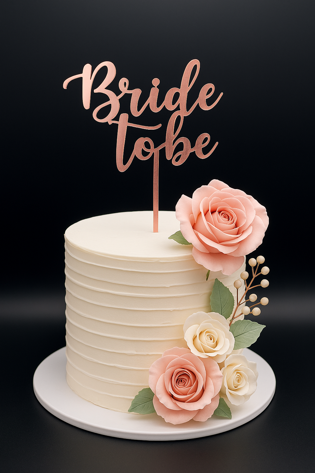 Taarttopper Bride to Be – Rosé